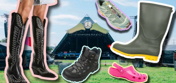 Glastonbury footwear vibe