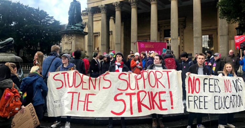 Queen's University Belfast strikes